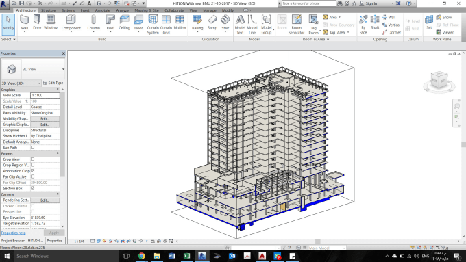 Convert your 2d autocad drawings into revit model by Ahmed_shahin