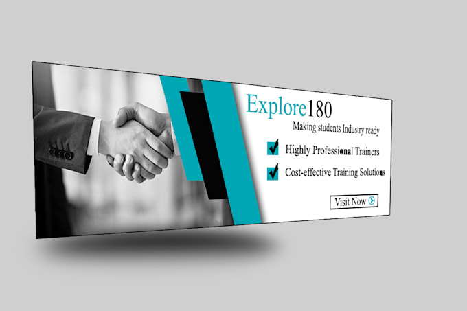 Make 3 Banner Ads Within One Day By Shomelrudra