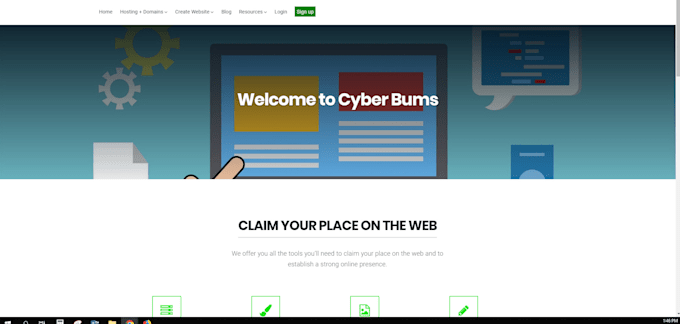 Place Your Banner Ad On Our Web Hosting Platform By Cyberbumjb