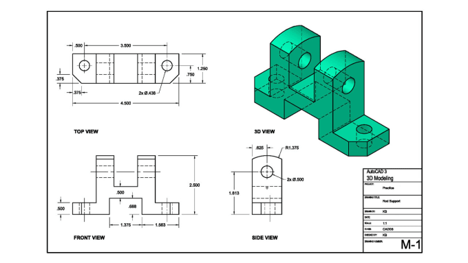 3d Cad Drawing