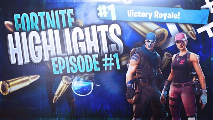 create a thumbnail for your fortnite video - video de fortnite youtube