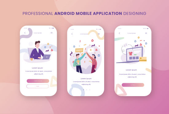 Create A Professional Android App Design By Saravaiyahardik