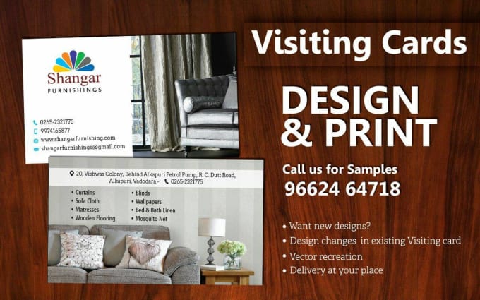 Interior Design Business Card Vector Free Premium Vector Download