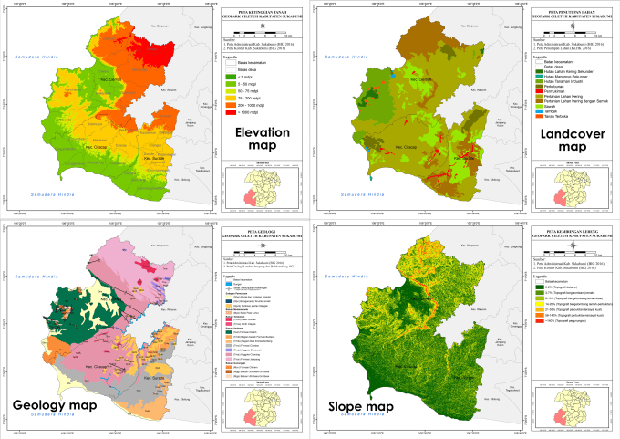 Do professional raster or vector gis analysis by Taufik_sm