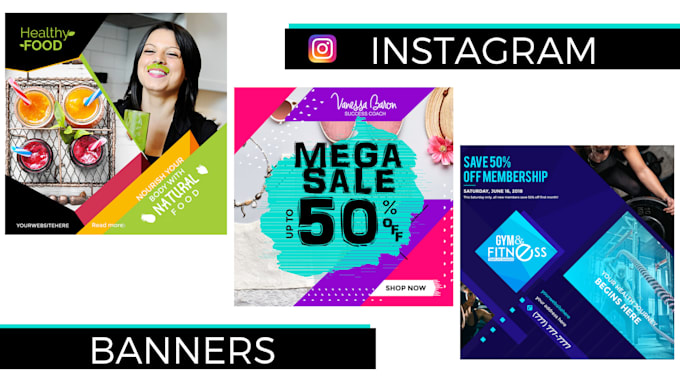 Design A Modern Instagram Banner By Hello3393