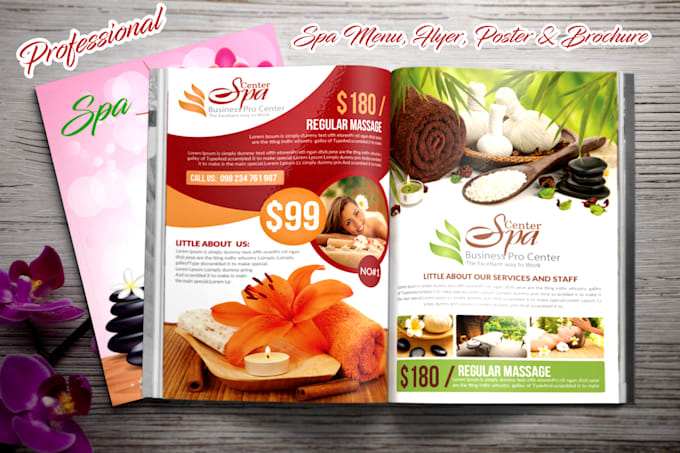 create spa beauty and hair salon flyer poster by fab100 hair salon flyers