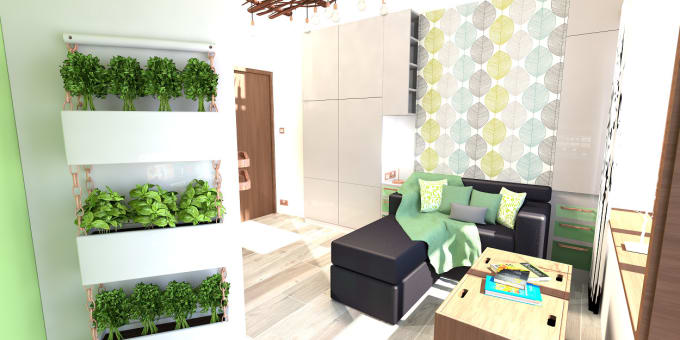 Create An Interior Design Subject To Client Requirements