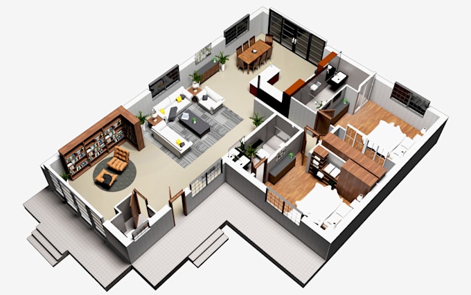 Make 3d Floor Plans And Interior Renders