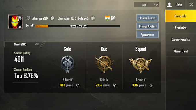 Pubg mobile name special characters