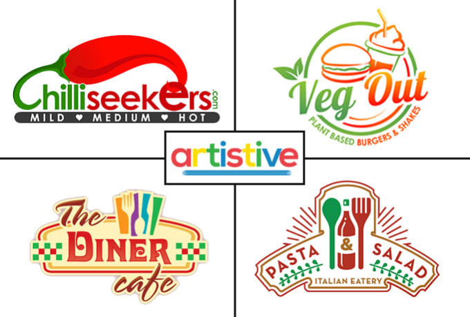 Do Modern Restaurant Or Fast Food Logo Design By Artistive