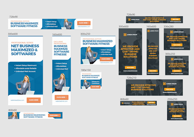 Design Banner Ads Google Adward Banners And Roledup Banners By