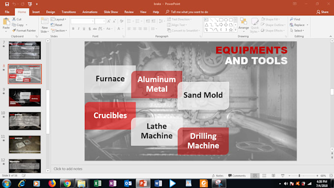 be making quality powerpoint presentations samples attached