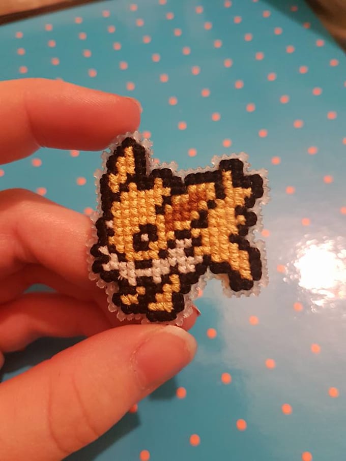 Create A Cross Stitch Badge Of Your Choosing For 10 Pounds By
