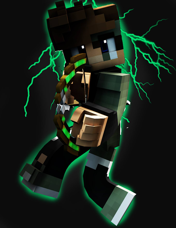 Desinger A Render For You Skin In Minecraft Banner Free By Omarbt03