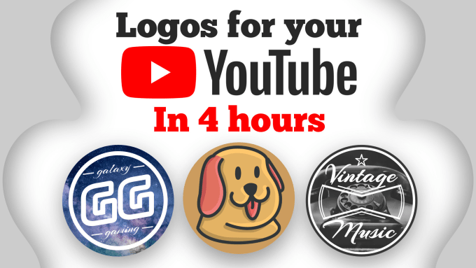 how to make your own youtube channel logo