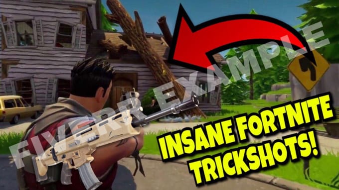 Fortnite trickshot thumbnail