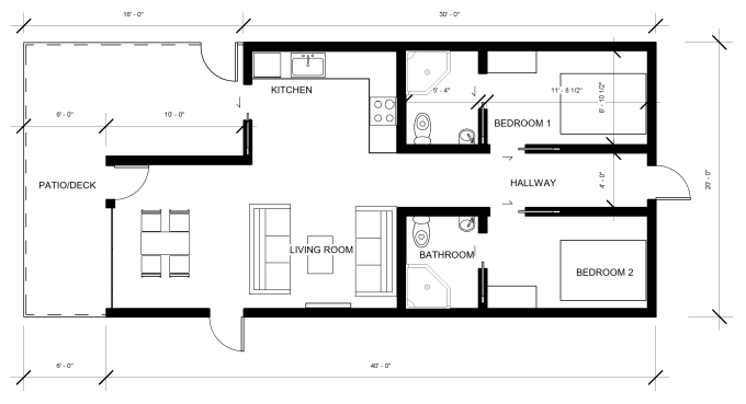 Sketchup 2d план