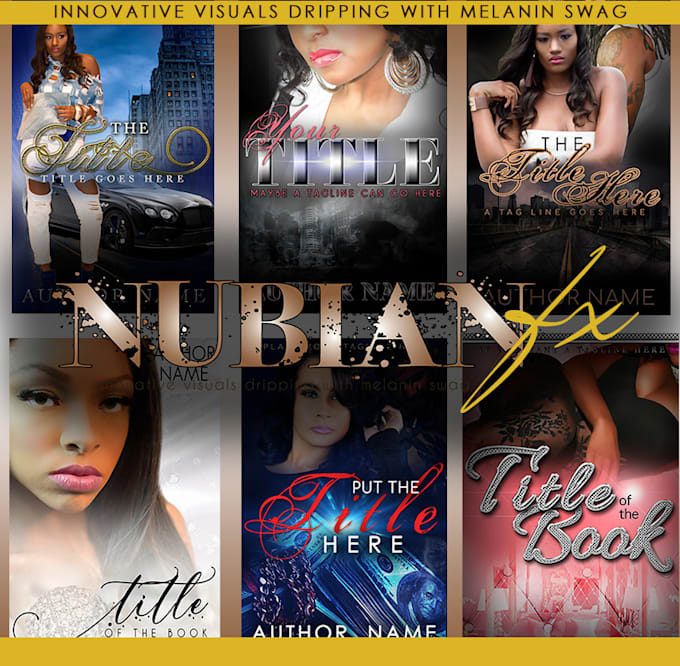 Create creative urban book covers using custom photography by Nubianfx