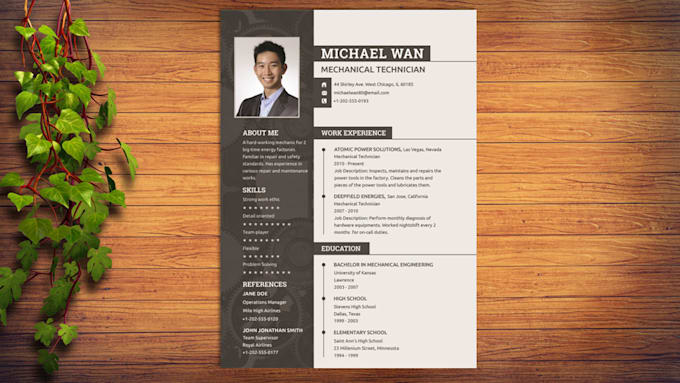 write and design eye catching resume cv and cover letter by uttamfutery