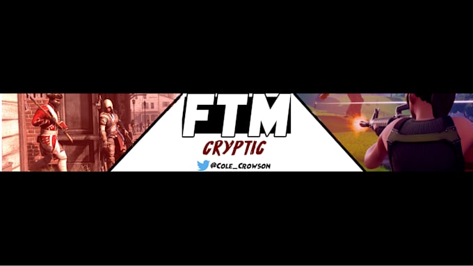 Make You A Custom Youtube Or Twitch Banner By Cole C