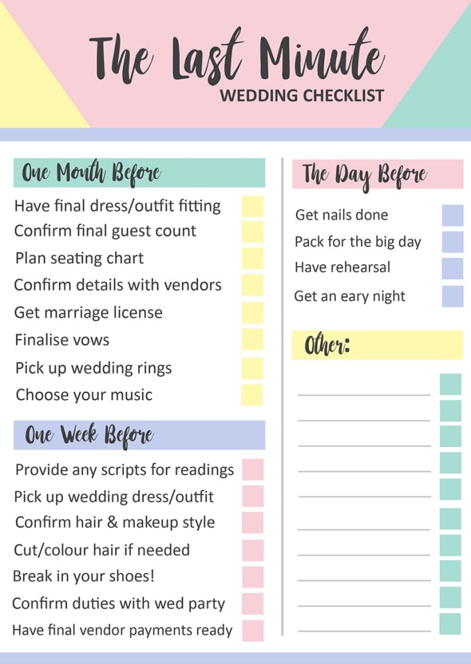 List Of Pictures For Wedding - - So just like the pictures, make sure to have a catchy caption.
