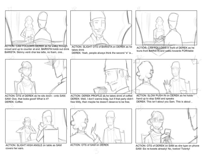 Create your 6 panels storyboard by Storygeekdom84