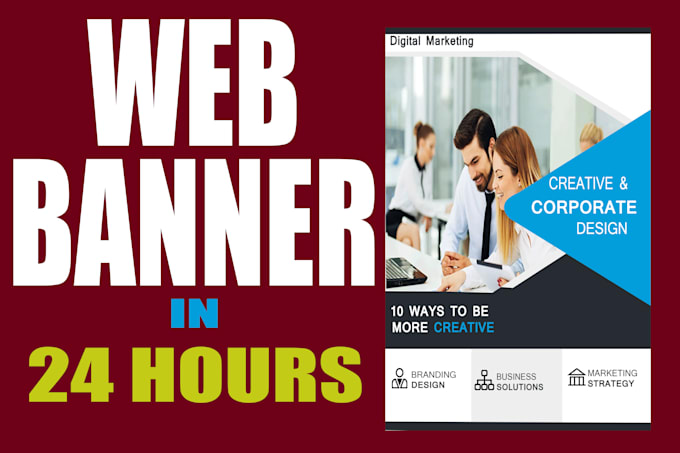 Design Web Banners According To Buyer Requirements By Shaistagraphics