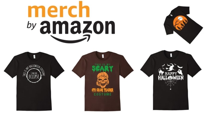 merch by amazon t shirt size