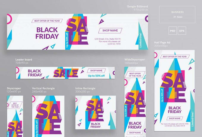 Create Creative Banner Ads For You By Saadbutt236