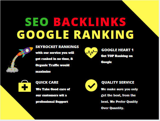 create seo backlinks for website promotion google ranking website promotion
