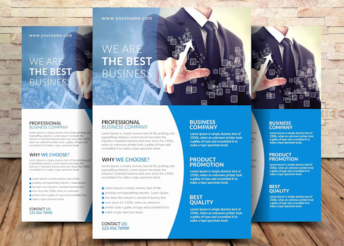 create professional business flyer 24 hours by chrishemsworth1