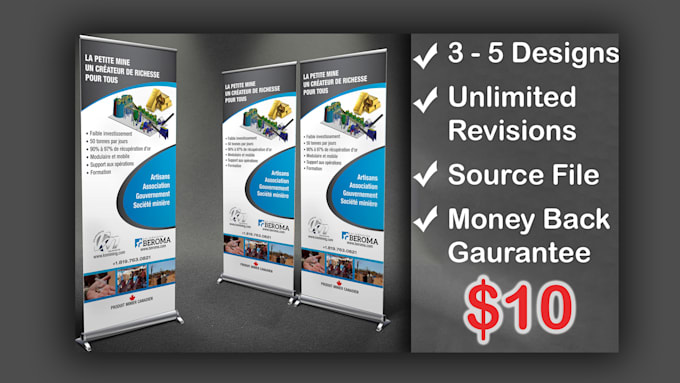 Design A Fantastic Roll Up Banner By Jalal6465