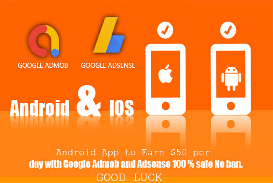 Make Android And Ios Earning Apps By Hananadesigner