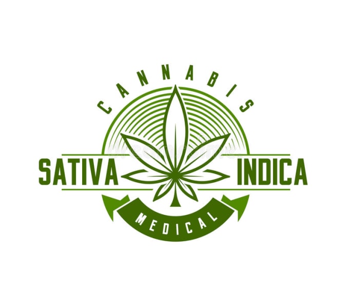 Do professional lit cannabis marijuana weed logo and brand ...