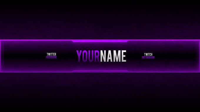 Make you a twitter, youtube or twitch banner by Joshuatheunicor