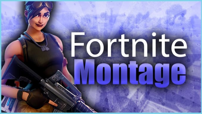 i will create you a gaming logo or thumbnail - good fortnite montage thumbnails