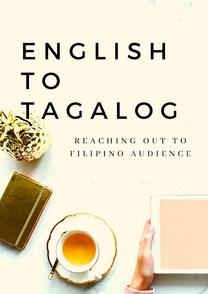 Translate your english article into tagalog by Jamtamayo