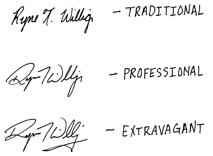 Design 10 hand written signature styles by Rynewillig