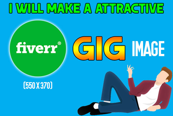 Make your image size 550 x 370 for fiverr gig by Nikumandal