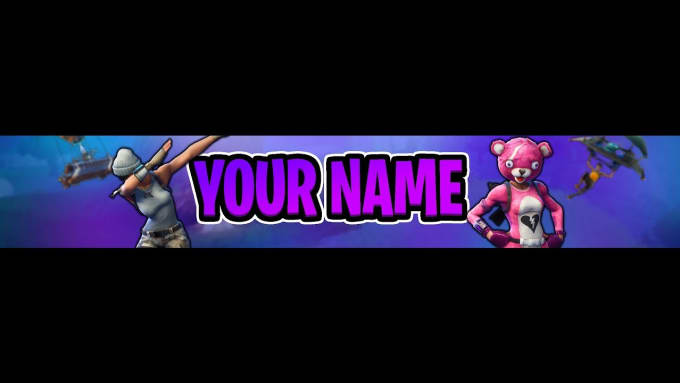 Make a fortnite thumbnail, profile pic or banner by ...