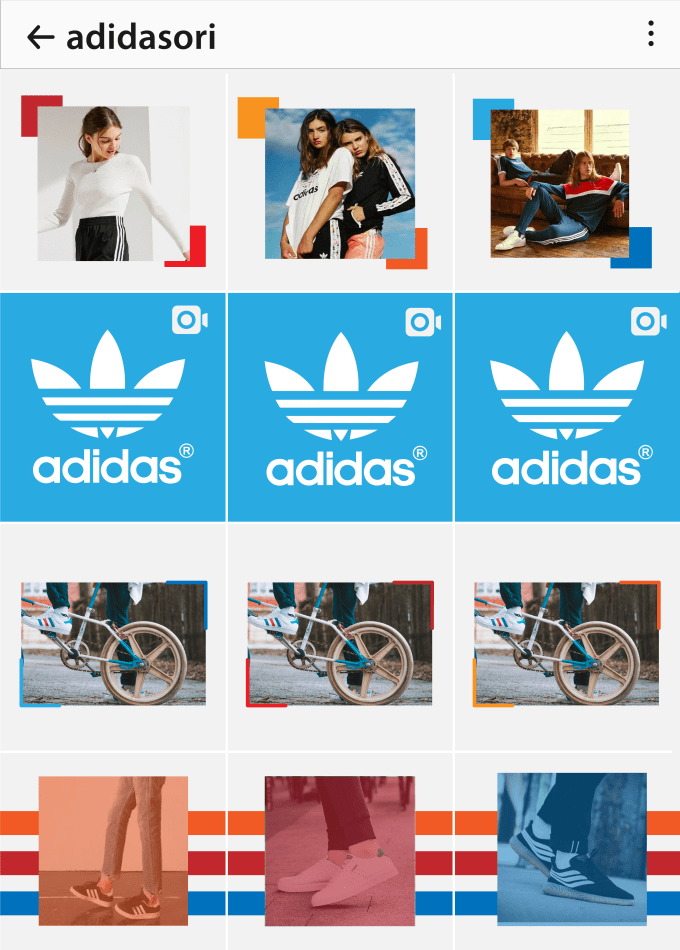 cool instagram grid ideas