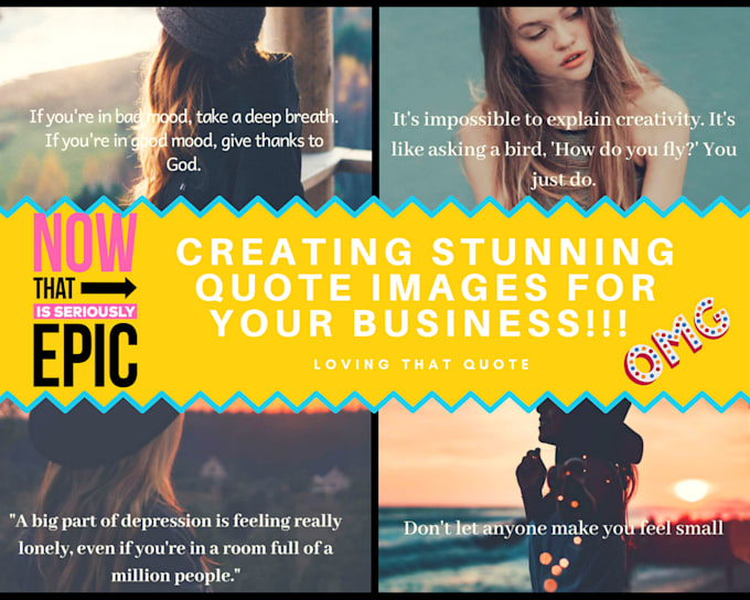 create inspiring and motivational quotes with your logo create inspiring and motivational quotes with your logo
