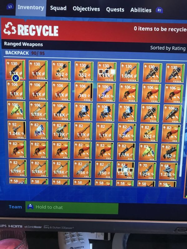 i will give you 130 guns in fortnite campaign - fortnite 130 guns