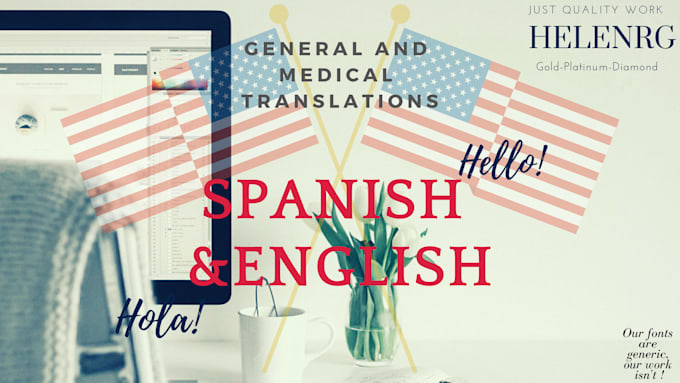 Translate into english or spanish any medical text by Helenrg
