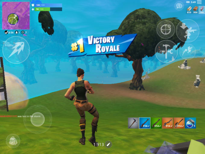 Fortnite mobile iphone