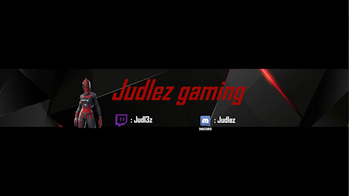 Create A Custom Twitch Banner For Streamers By Jude Lewington
