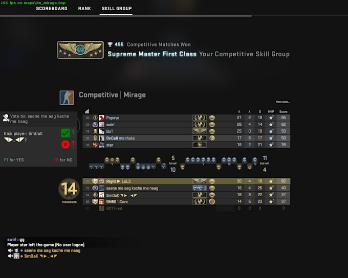 help u rank up in csgo as long as u give me time by lemonisgood
