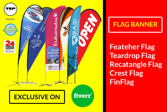 Make Feather Flag Wind Beach Flag Teardrop Flag Banner By Tcpmedia