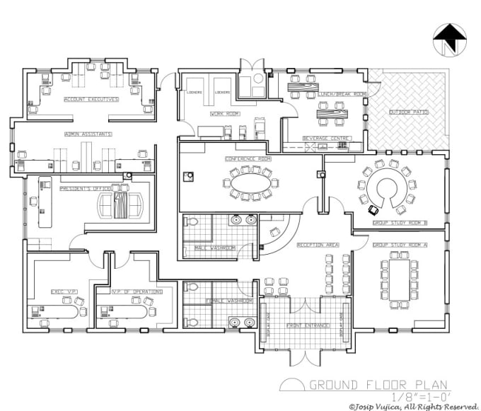 Redraw 2d floor plan using autocad with very fast delivery 