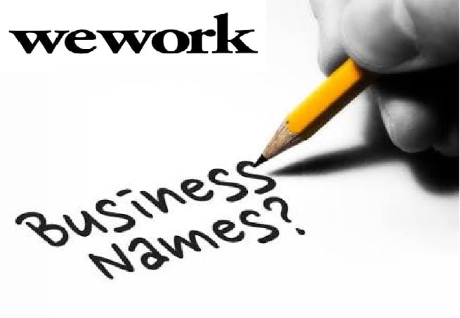Writing website names